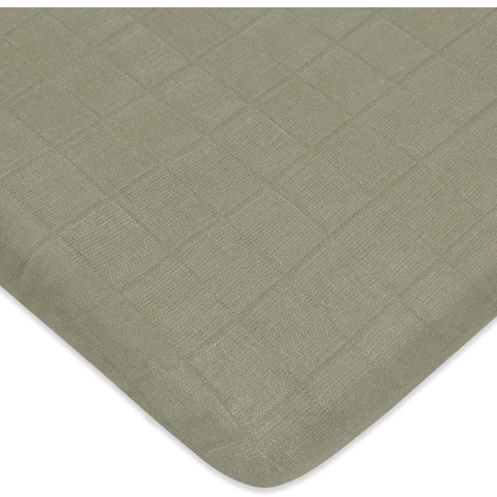 Babyletto Matcha Muslin All Stage Midi Crib Sheet